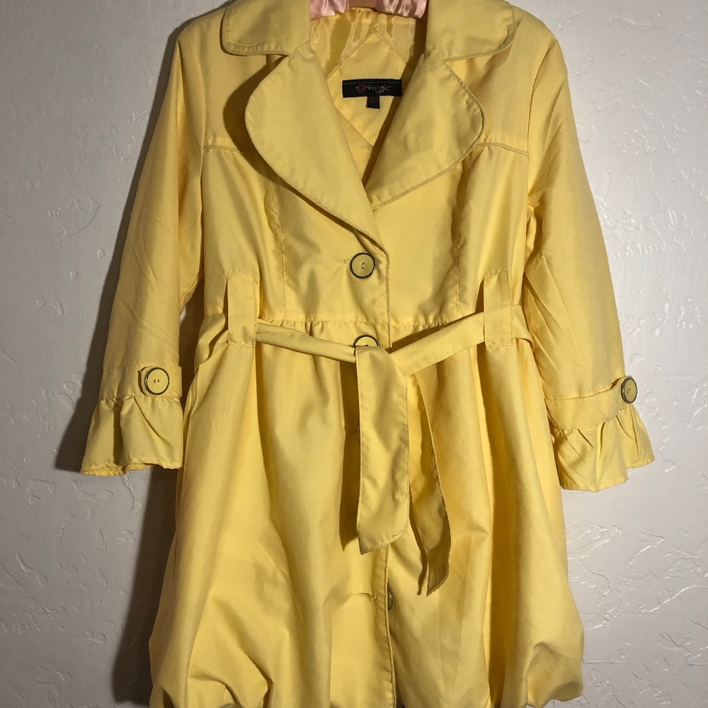 C Magic girls all weather coat, size large